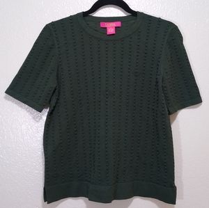 Catherine Malandrino top medium green
